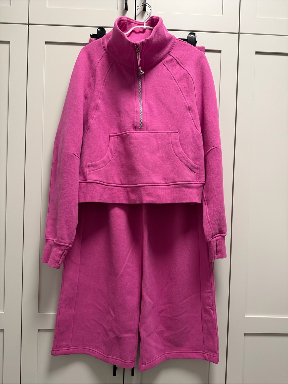 Lululemon Women's Scuba Half-Zip Fleece Pullover and Sweatpants